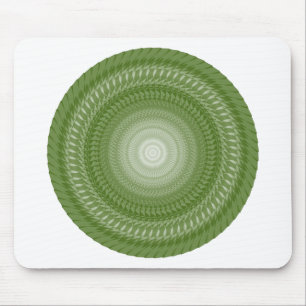Säge Mandala in Stammeskleidung Mousepad