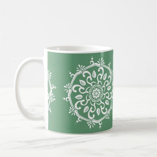 Sage Mandala Kaffeetasse (Links)