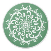 Sage Mandala Keramikknauf (Vorderseite)