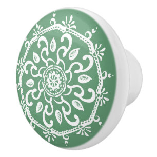 Sage Mandala Keramikknauf
