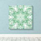 Sage Mandala Leinwanddruck (Insitu (Holzboden))