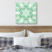 Sage Mandala Leinwanddruck (Insitu (Schlafzimmer))