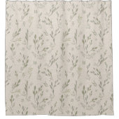 Sage Meadow Grases Duschvorhang (Vorderseite)