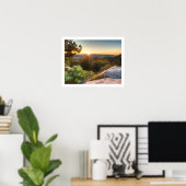 Sage Mountains Sunset Poster (Heimbüro)