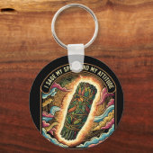 Sage My Space and My Attitude Smudging Cleansing A Schlüsselanhänger (Rückseite)