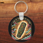 Sage My Space and My Attitude Smudging Cleansing A Schlüsselanhänger (Vorderseite)