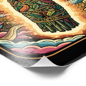 Sage My Space and My Attitude Smudging Cleansing  Fotodruck (Ecke)