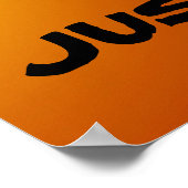 "SAGE NEIN!!!" POSTER (Ecke)