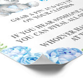 Sage nicht Baby Button Game Elephant Baby Boy Show Poster (Ecke)