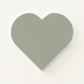 Sage Olive Green Letters to My Daughter Memory Notizblock (Rückseite)