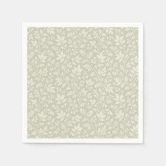 Sage Paper Napkins Serviette