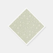Sage Paper Napkins Serviette (Ecke)