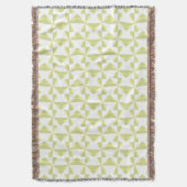 Sage Pinwheels Decke (Vorderseite Vertikal)