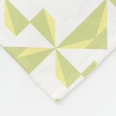 Sage Pinwheels Fleecedecke (Ecke)