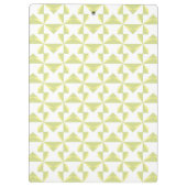 Sage Pinwheels Klemmbrett (Rückseite)