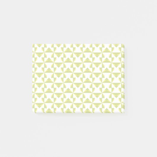 Sage Pinwheels Post-it Klebezettel (Vorderseite)