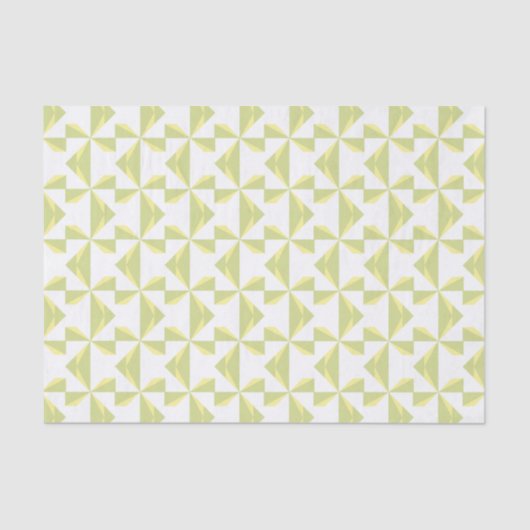 Sage Pinwheels Seidenpapier (Vorderseite)