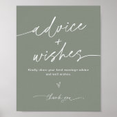 SAGE-Rat und Wünsche Hochzeitssegment Poster (Vorne)