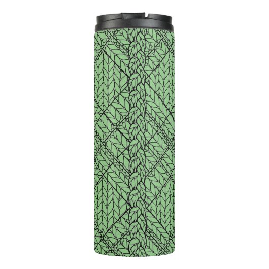 SAGE RAUTE STRICK Thermal Tumbler Thermosbecher (Rückseite)