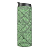SAGE RAUTE STRICK Thermal Tumbler Thermosbecher (Nach rechts gedreht)