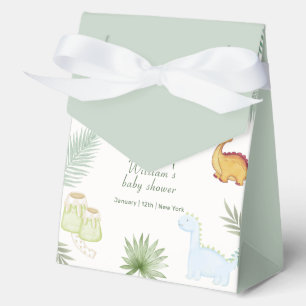 Sage Rawr Vulkan Tropischer Dinosaurier Baby Showe Geschenkschachtel