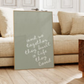 Sage Romantik Wall Art Zitat Poster