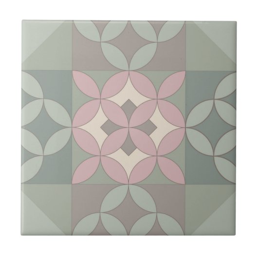 Sage & Rose Keramikfliese  (Vorderseite)