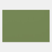 Sage & Rosemary Wrapping Paper Flat Sheet Set of 3 Geschenkpapier Set (Vorderseite 3)