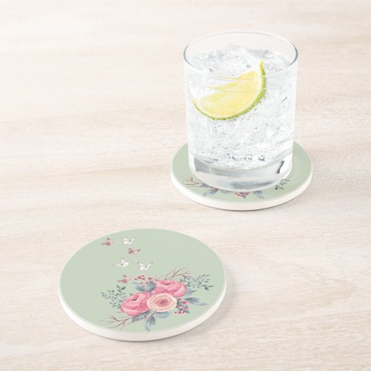 Sage Sandstone Untersetzer (Seite)