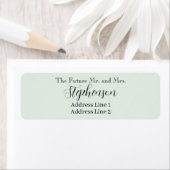 Sage Save The Date Custom Name Return Address (Insitu)