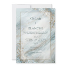 Sage Seafoam Goldfolie Marmor Hochzeit