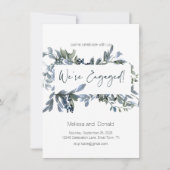 Sage Silver Green Elegante Verlobung (Vorderseite)