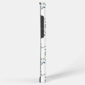 Sage Silver Green Floral Samsung Galaxy Hülle (Rechte Seite)