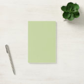 Sage Solid Color Post-it Klebezettel (Büro)
