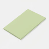 Sage Solid Color Post-it Klebezettel (angewinkelt)