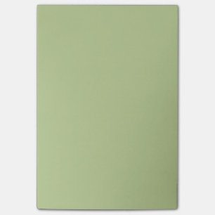 Sage Solid Color Post-it Klebezettel