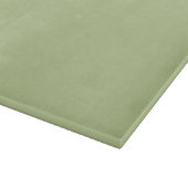 Sage Solid Color Schneidebrett (Ecke)