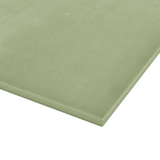 Sage Solid Color Schneidebrett (Ecke)