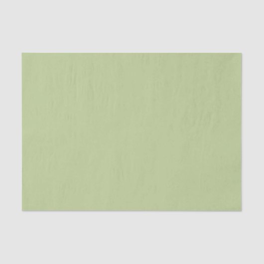 Sage Solid Color Seidenpapier (Vorderseite)