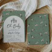 Sage Southwest Baby Dusche Einladung