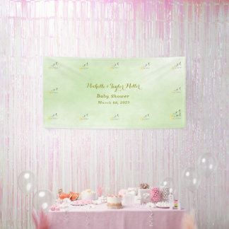 Sage Starlit Baby Boy Bliss Storch Spezielle Liefe Banner