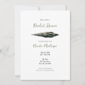 Sage Stick Cleansing Kräuterenergie Brautparty Einladung (Vorderseite)