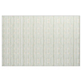 Sage Stripe Mini Floral Kammgarn-Baumwollstoff Stoff (Fat Quarter (45,7 x 55,9 cm))