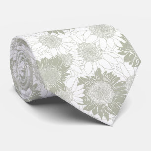 Sage Sunflower Krawatte