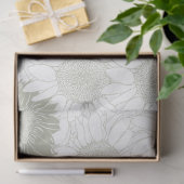 Sage Sunflower Seidenpapier (Geschenk)