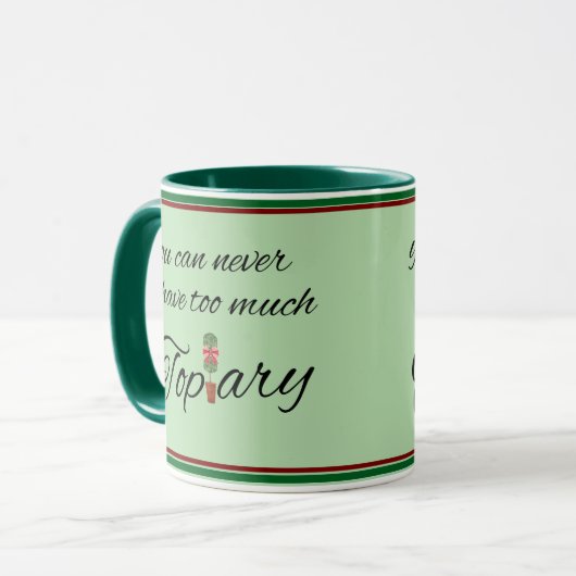 Sage Topiary Tasse (Vorderseite Links)
