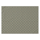 Sage und Gold Damask Tischdecke (Vorderseite (Horizontal))