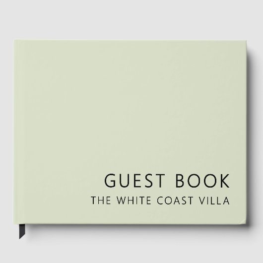 Sage Vacation Rental QR Code Kommentare Gästebuch (Vorderseite)