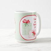 SAGE Watercolor Holiday Friends sind das beste Ges Kaffeetasse (VorderseiteRechts)