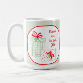 SAGE Watercolor Holiday Friends sind das beste Ges Kaffeetasse (Links)